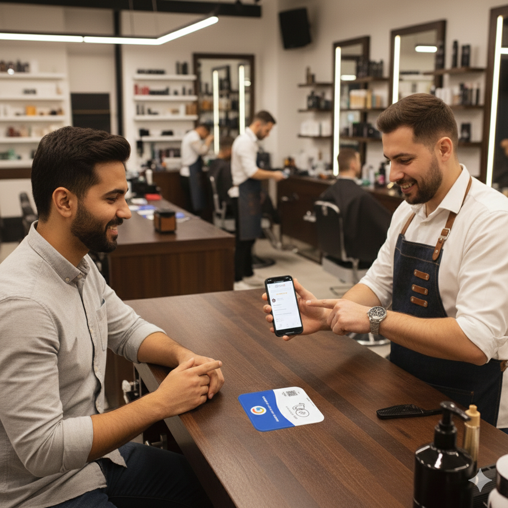 Blue Google Review Plate alternative thumbnail